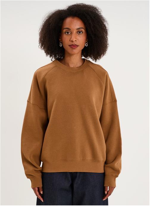 Naf Naf Sweats à capuche NAF3_HARMONIE femme marron