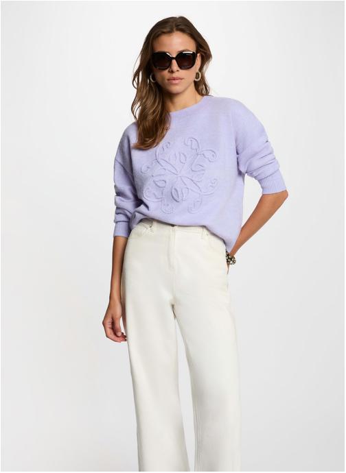 Morgan Pulls 262-MPURPLE femme violet