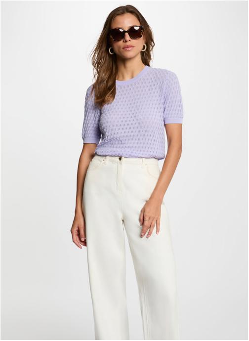 Morgan Pulls 262-MADRID femme violet