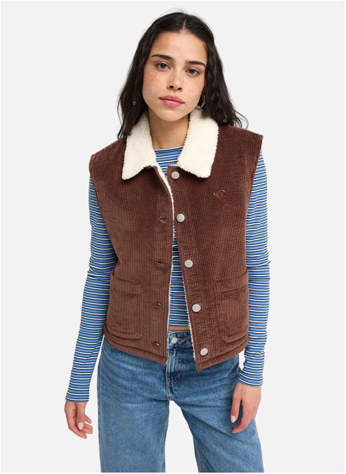 Roxy Vestes sans manches Willow Trail femme marron
