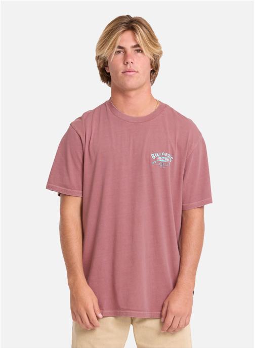 Billabong Tee-shirts Heritage Arch homme rouge