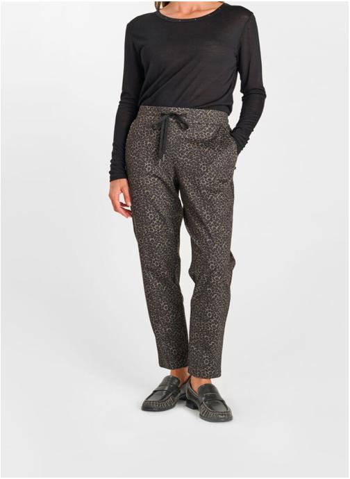 Le temps des cerises Pantalons droit Pantalon jogpant LEXA Brown femme marron
