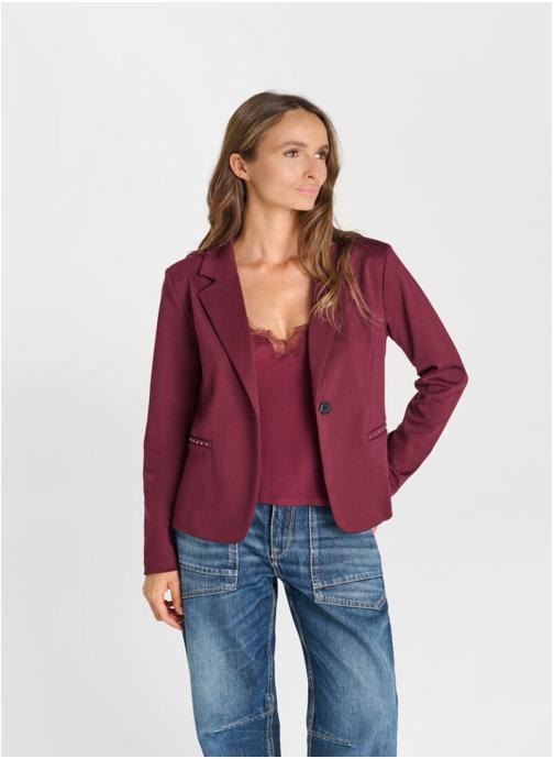 Le temps des cerises Vestes Veste LESLY Red femme rouge