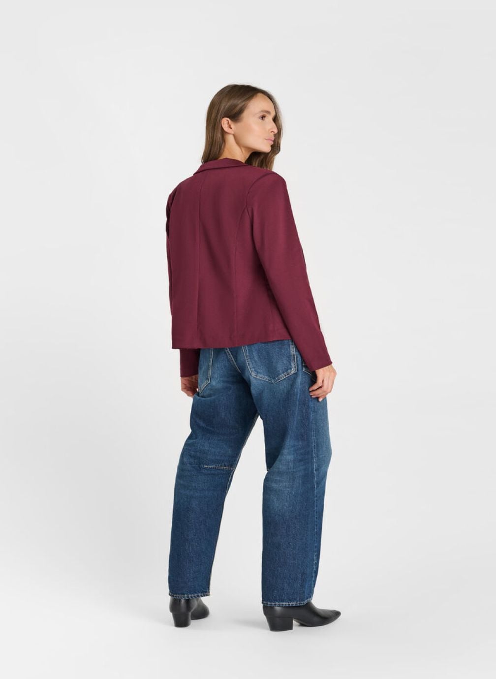 Vestes Veste LESLY Red femme rouge Le temps des cerises Vestes Veste LESLY Red femme rouge Rouge