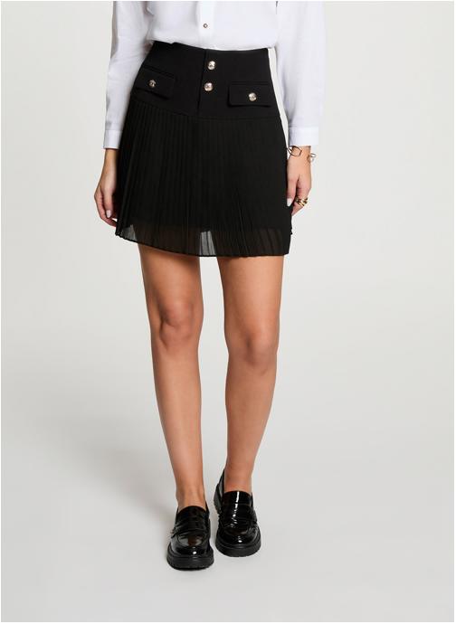 Morgan Jupes mi-longues 262-JAVO femme noir