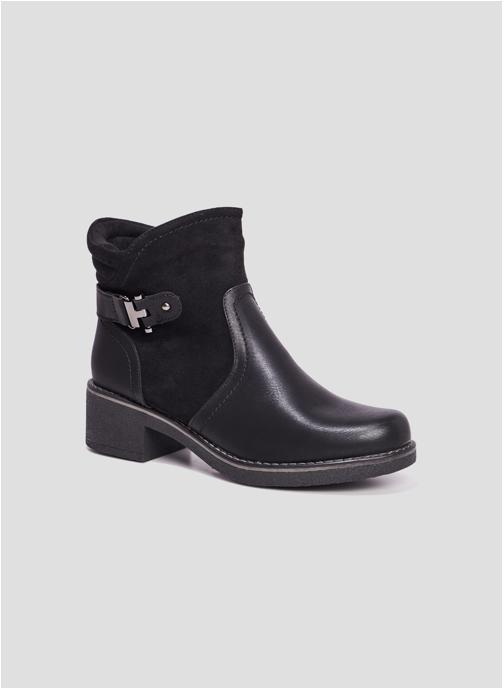 CONFORTISSIMO Bottines basses WILIPHE_S_F_BOOT_4_232 femme noir