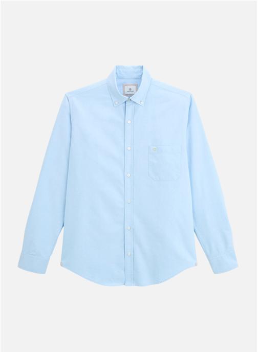 Serge Blanco Chemises Chemise ML homme bleu