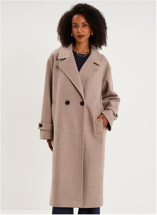 Naf Naf Manteaux classiques NAF3_ZOE femme beige