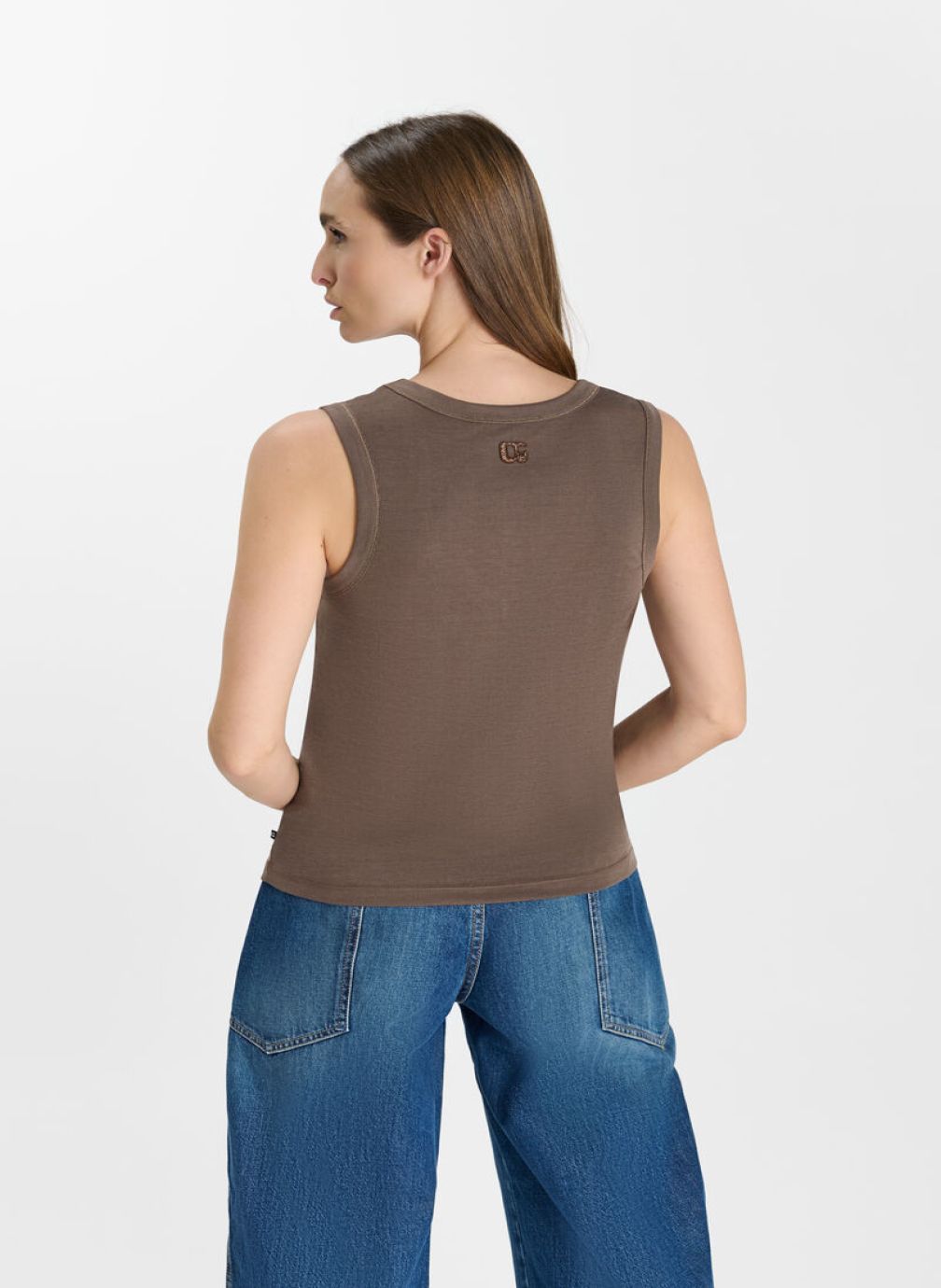 Débardeurs Debardeur KARINE Brown femme marron Le temps des cerises Débardeurs Debardeur KARINE Brown femme marron Marron