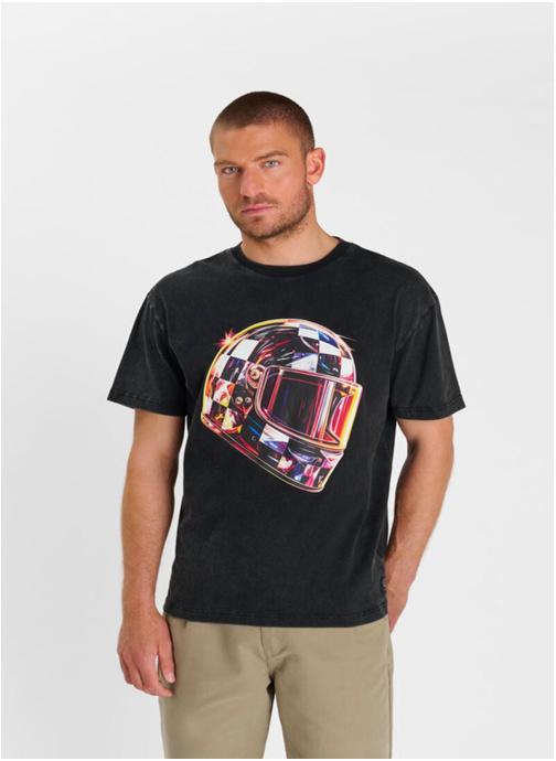 Le temps des cerises Tee-shirts Tee-Shirt POGI Black homme noir