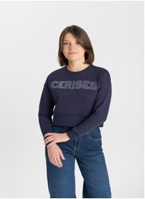 Sweats à capuche Sweat-Shirt CERIGI Blue fille bleu Le temps des cerises Sweats à capuche Sweat-Shirt CERIGI Blue fille bleu Bleu