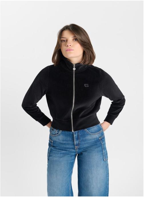 Le temps des cerises Sweats à capuche Sweat-Shirt MENDYGI Black fille noir