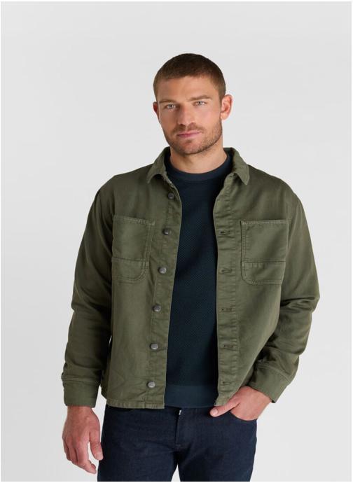 Le temps des cerises Vestes Veste HILO Khaki homme vert