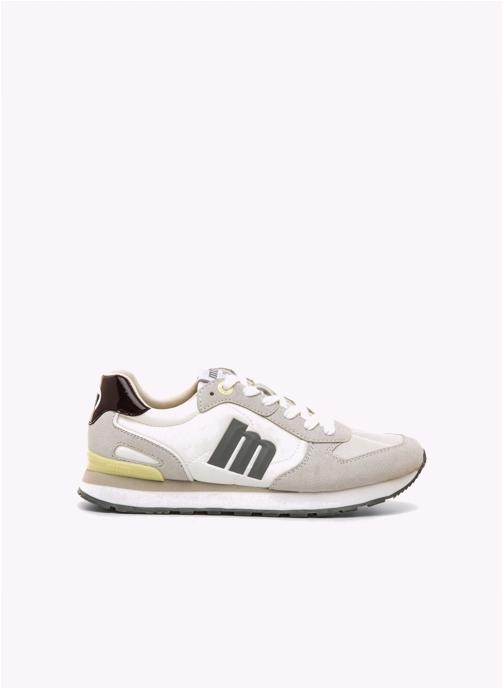 MTNG Baskets basses Sneakers Femme MTNG JOGGO vert femme blanc