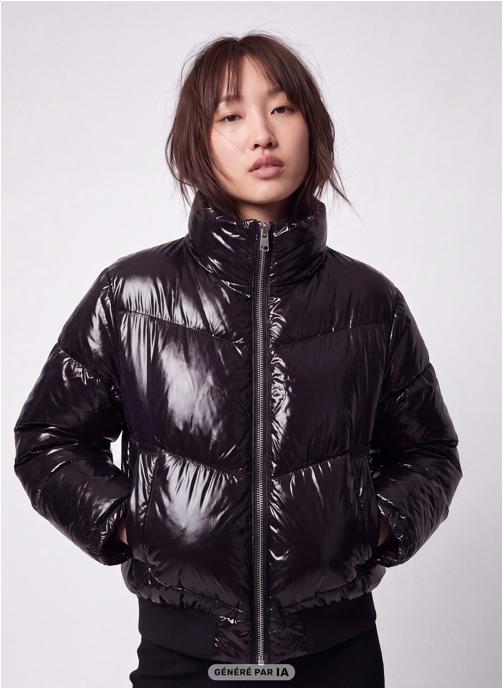 Jennyfer Doudounes JDOUGLOSS femme noir
