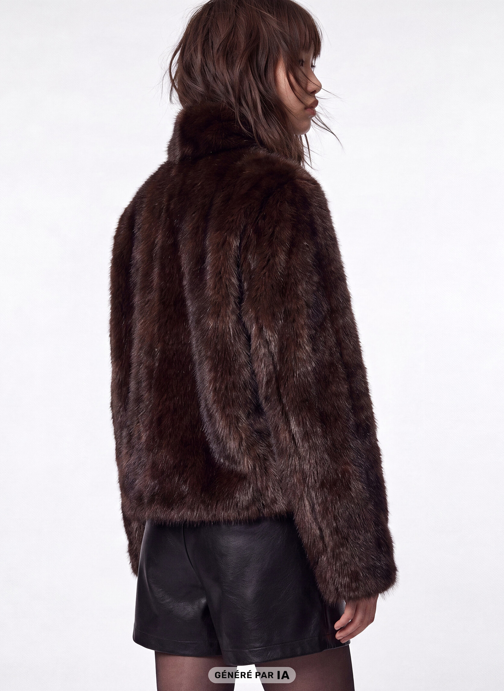 Manteaux classiques JOVERFUR femme marron Jennyfer Manteaux classiques JOVERFUR femme marron Marron foncé