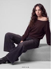 Pulls JPULDANCECUF femme marron