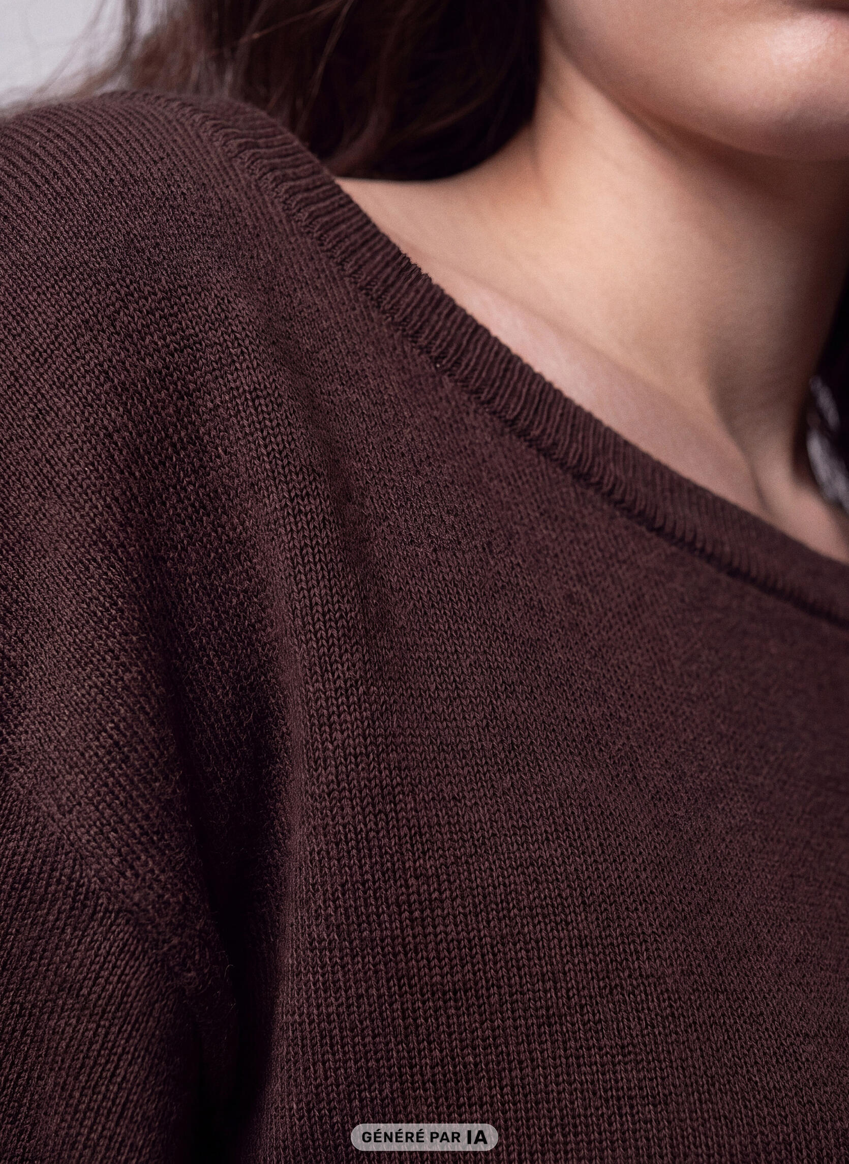 Pulls JPULDANCECUF femme marron Jennyfer Pulls JPULDANCECUF femme marron Marron foncé