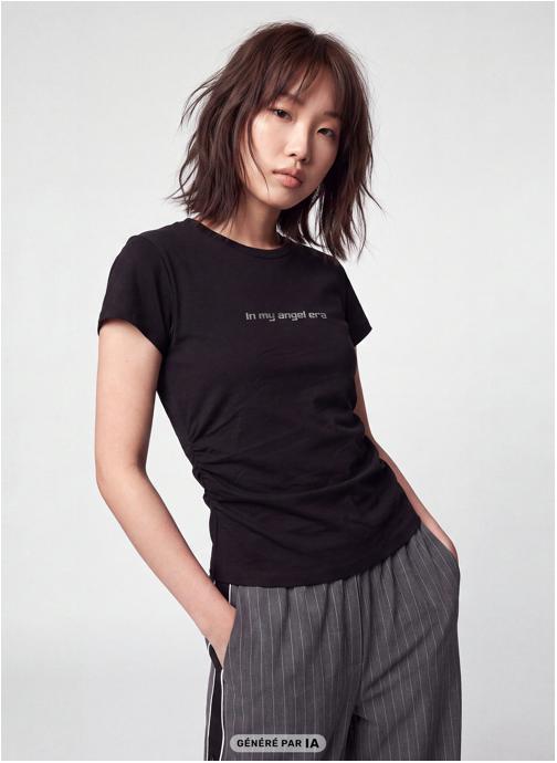Jennyfer Tee-shirts JKWINERA femme noir