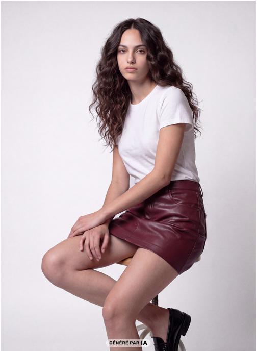 Jennyfer Jupes mi-longues JJUSKOPU femme bordeaux
