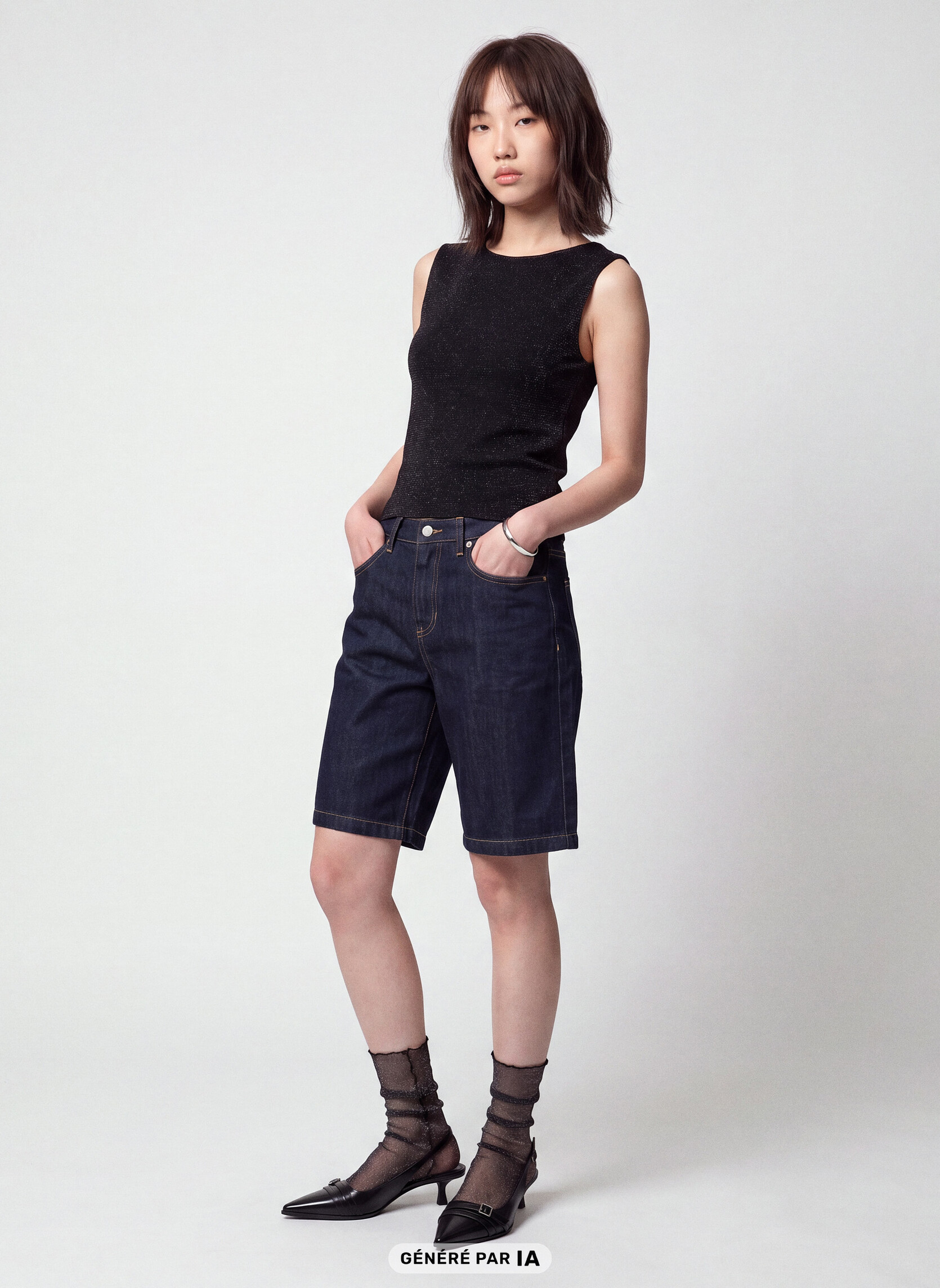 Bermudas JBERMU26 fille bleu Jennyfer Bermudas JBERMU26 fille bleu Bleu brut
