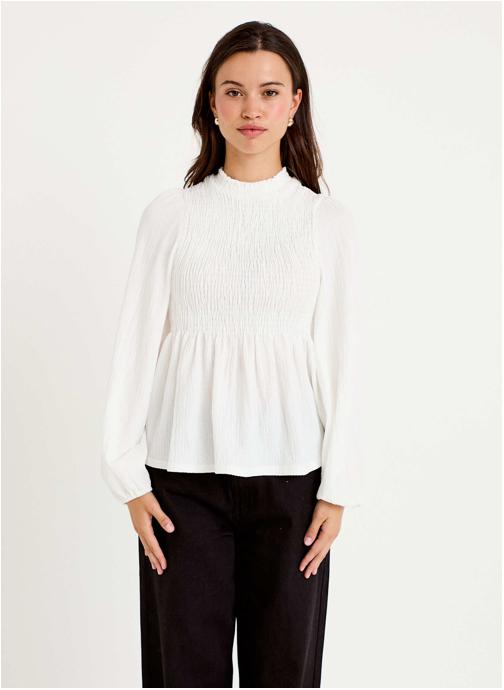 Cache Cache Blouses LBLOUSESMOCK femme blanc