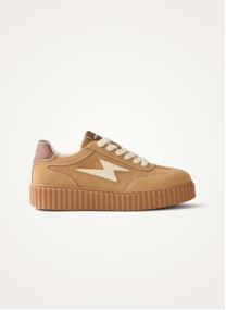 Baskets basses MAGGIE Emblem Lace femme vert