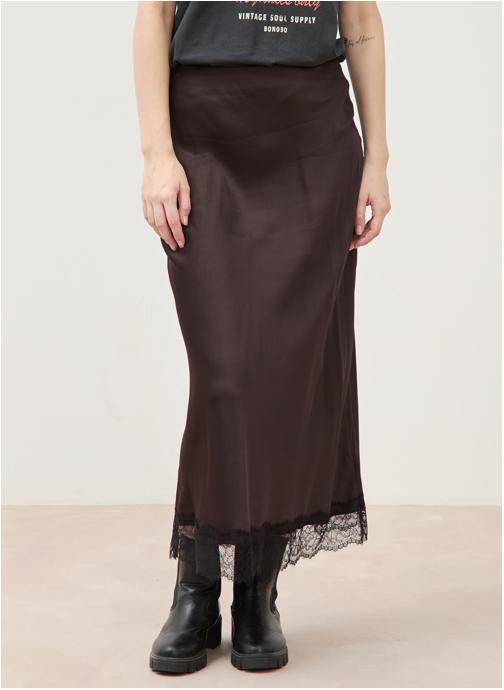 Bonobo Jupes mi-longues Jupes longues - DOWNJULF femme marron
