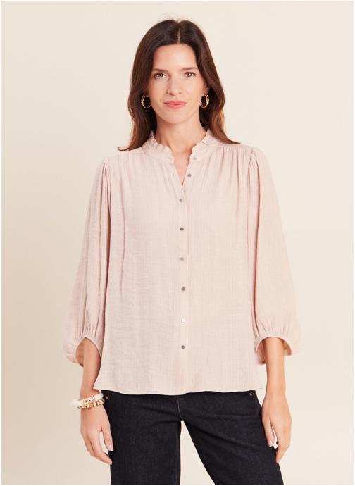 Bréal Chemises CHELUNI femme beige