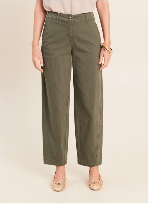 Bréal Jeans droit PEBARIK femme vert