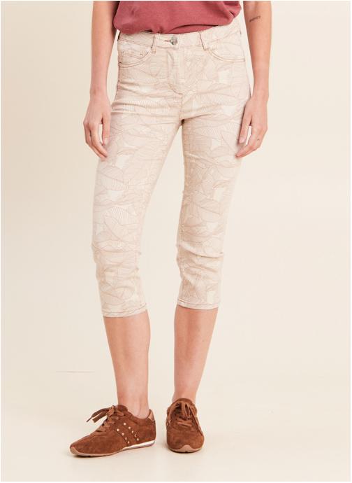 Bréal Pantalons droit PESUBLIMCOUP femme blanc