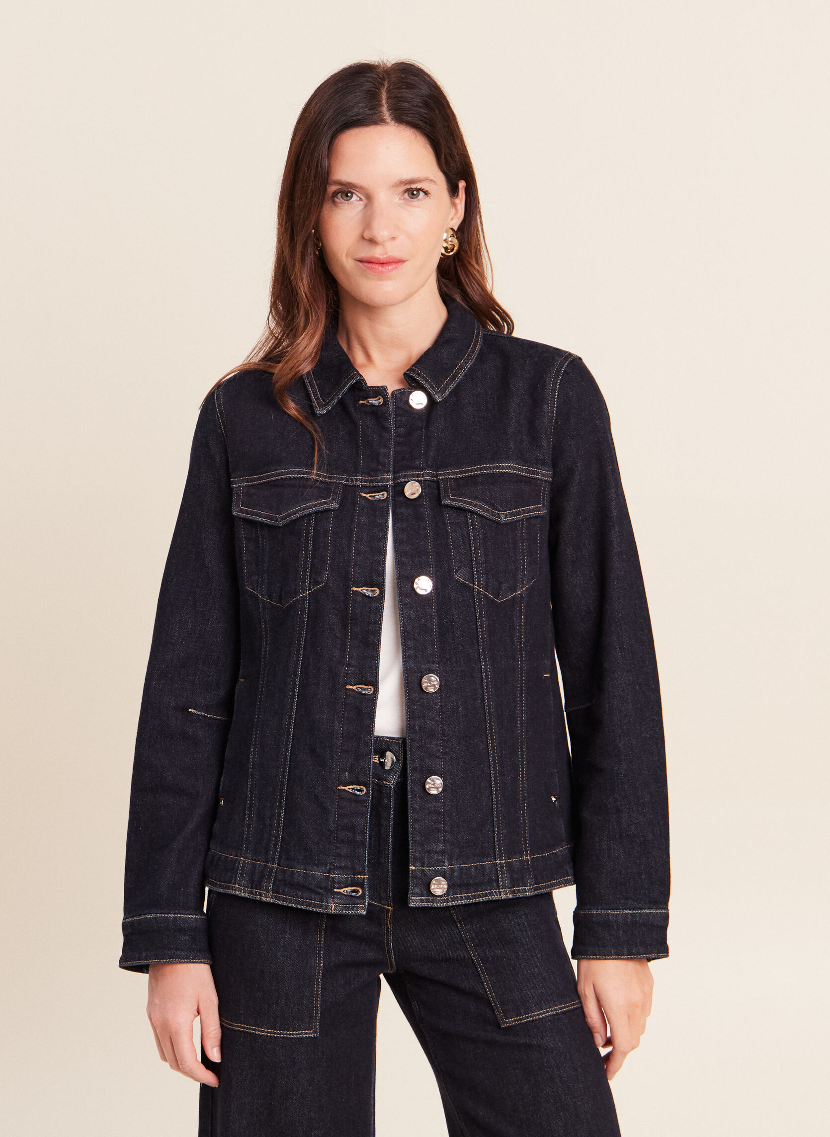 Vestes en jean VEBRENDY femme bleu Bréal Vestes en jean VEBRENDY femme bleu Bleu