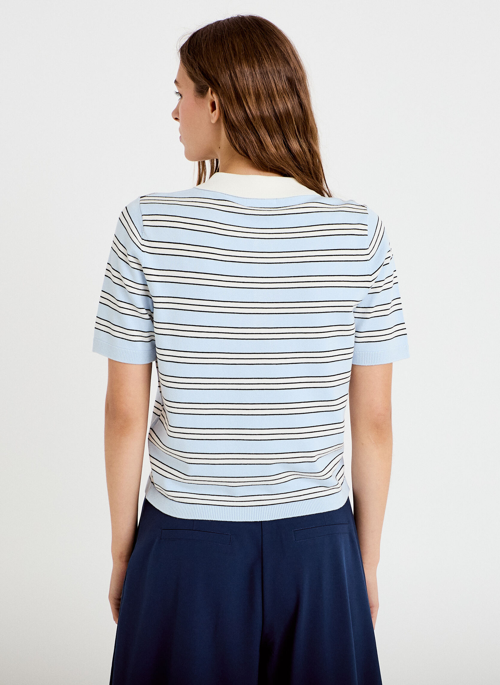 Pulls MINIPOLONEW femme bleu Cache Cache Pulls MINIPOLONEW femme bleu Bleu