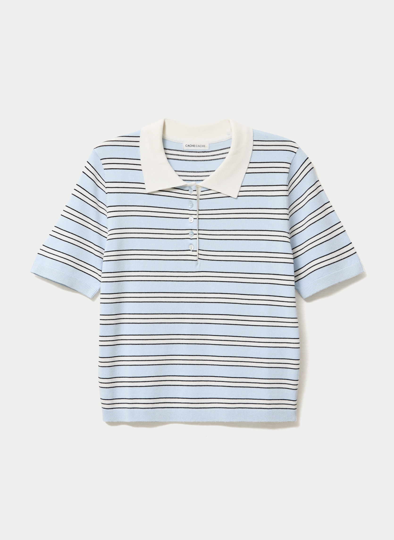 Pulls MINIPOLONEW femme bleu Cache Cache Pulls MINIPOLONEW femme bleu Bleu