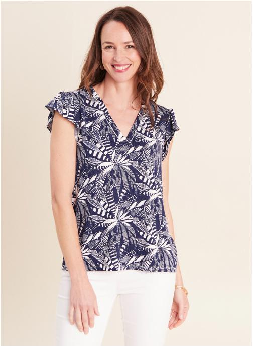 Bréal Tee-shirts TAYMARUF femme bleu