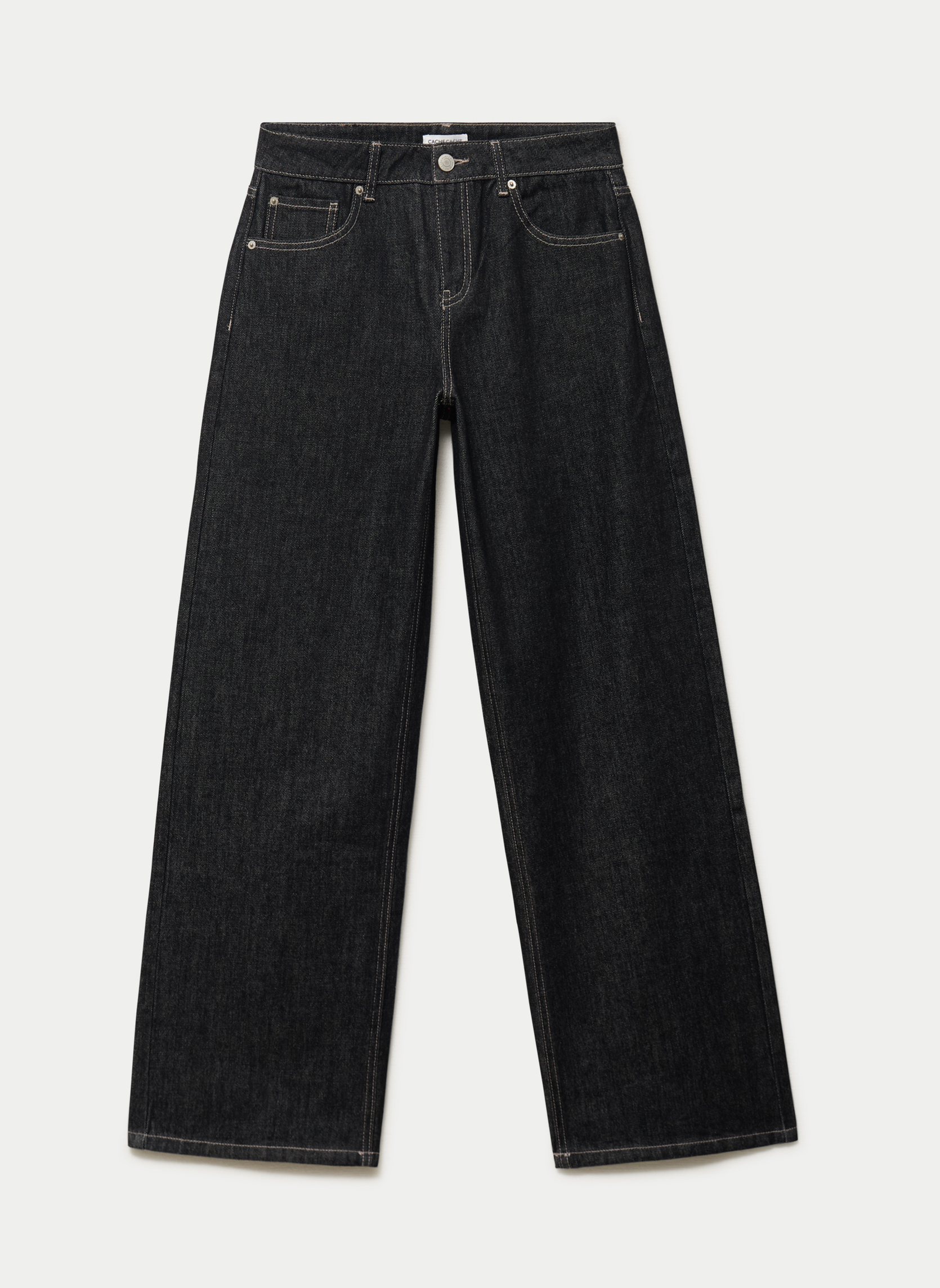 Cache Cache Jeans droit DELBA-LOBA femme noir | Sarenza France