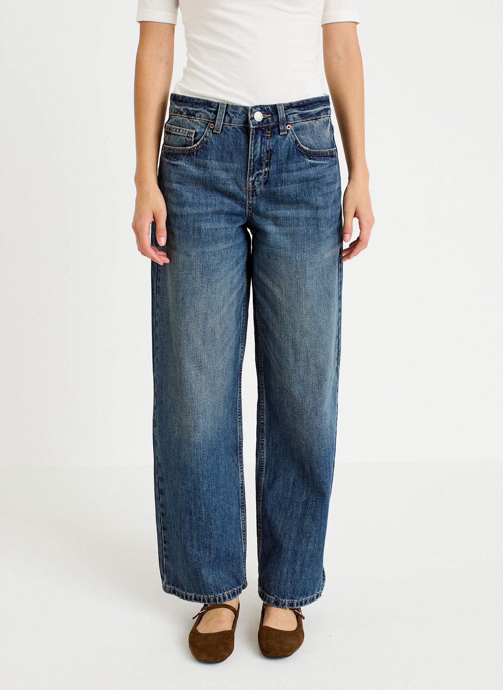 Cache Cache Jeans droit DELBA-LOBA femme bleu | Sarenza France