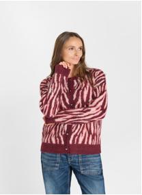 Gilets Cardigan ZEBRY Pink femme rose Le temps des cerises Gilets Cardigan ZEBRY Pink femme rose Rose