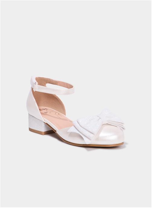 La Halle Ballerines ABAB_S_MF_BB_252 fille blanc