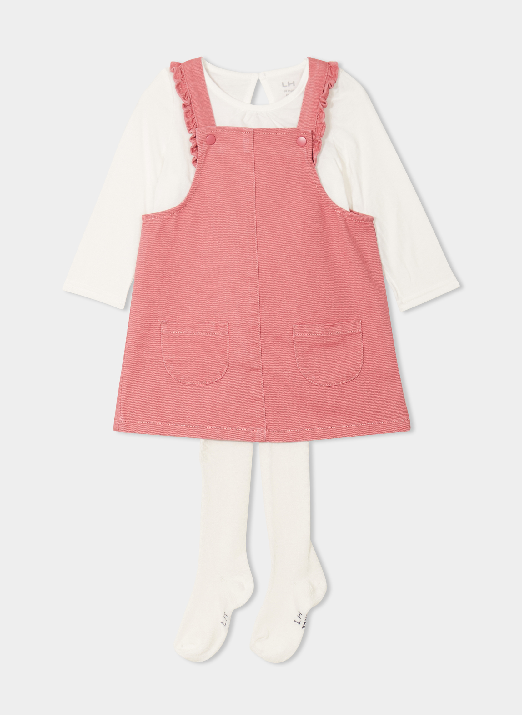 Ensembles LHB2_EPIA_NEW fille rose La Halle Ensembles LHB2_EPIA_NEW fille rose Rose pastel