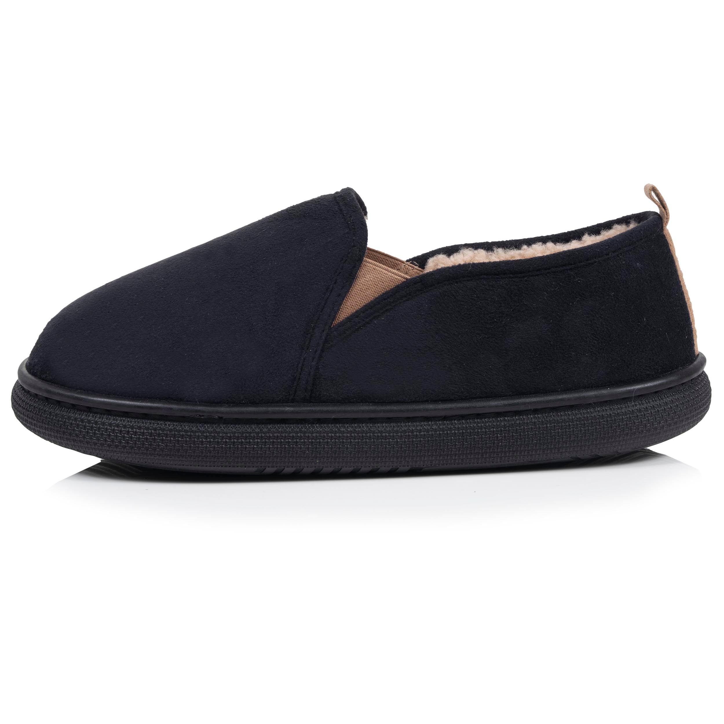 Chaussons Chaussons Slippers Homme Noir homme noir Isotoner Chaussons Chaussons Slippers Homme Noir homme noir Noir verni