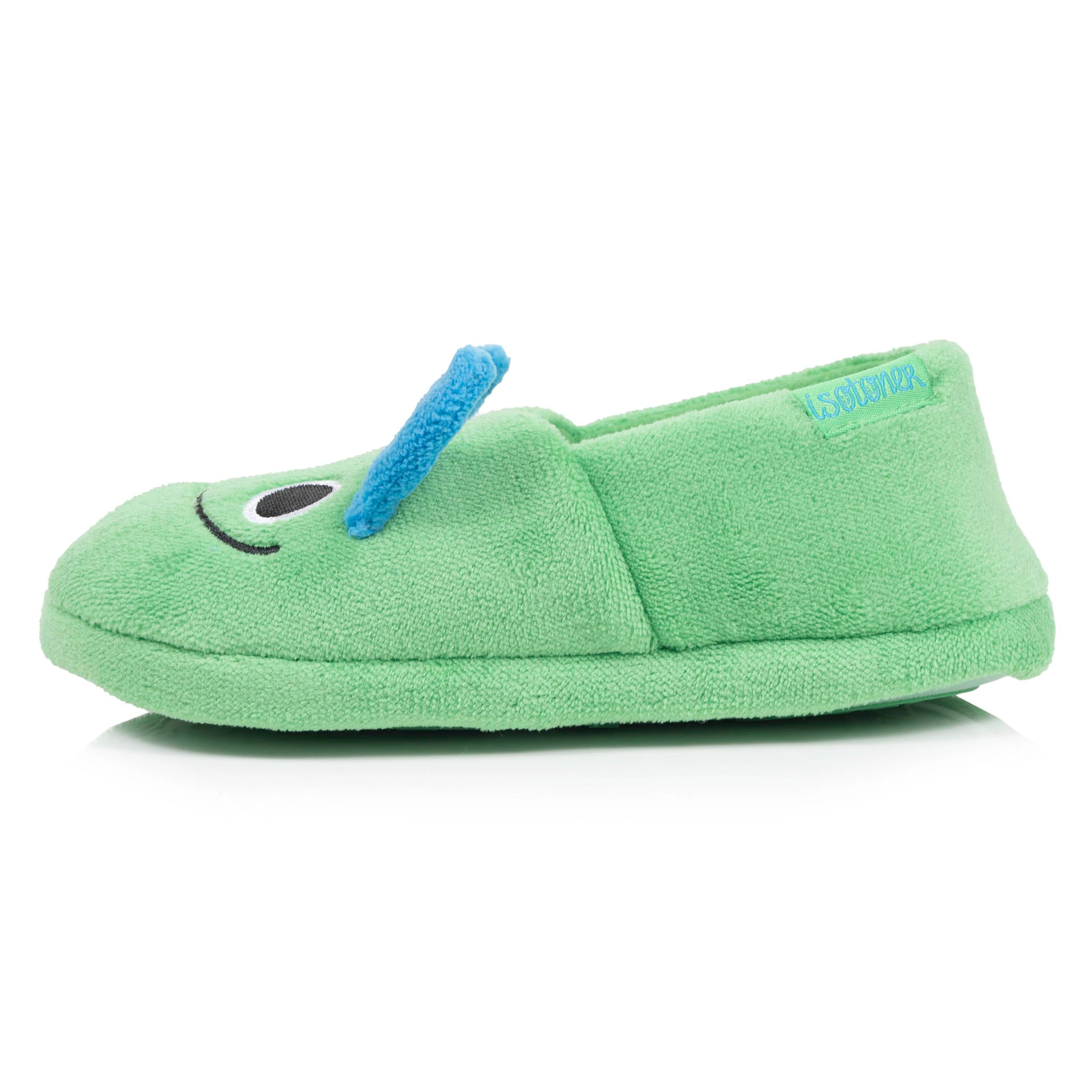 Chaussons Chaussons Slippers Enfant micro-éponge Vert garçon vert Isotoner Chaussons Chaussons Slippers Enfant micro-éponge Vert garçon vert Vert
