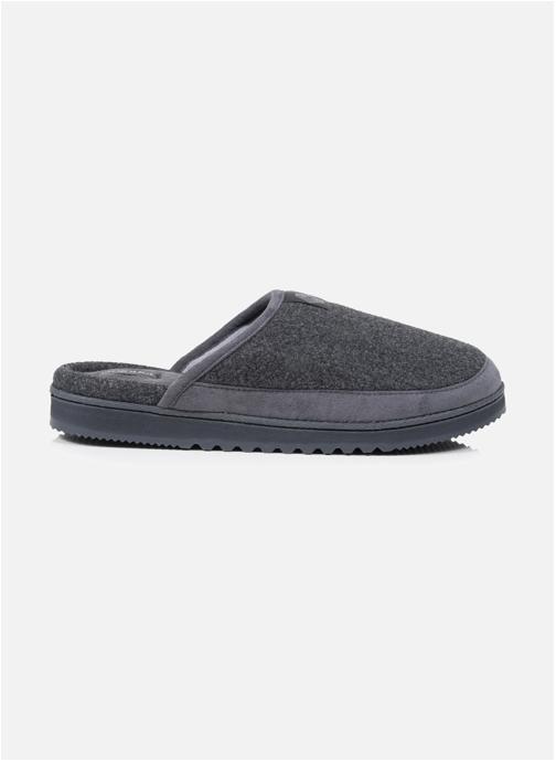 Isotoner Chaussons Chaussons Mules Homme Camel semelle crantée homme gris