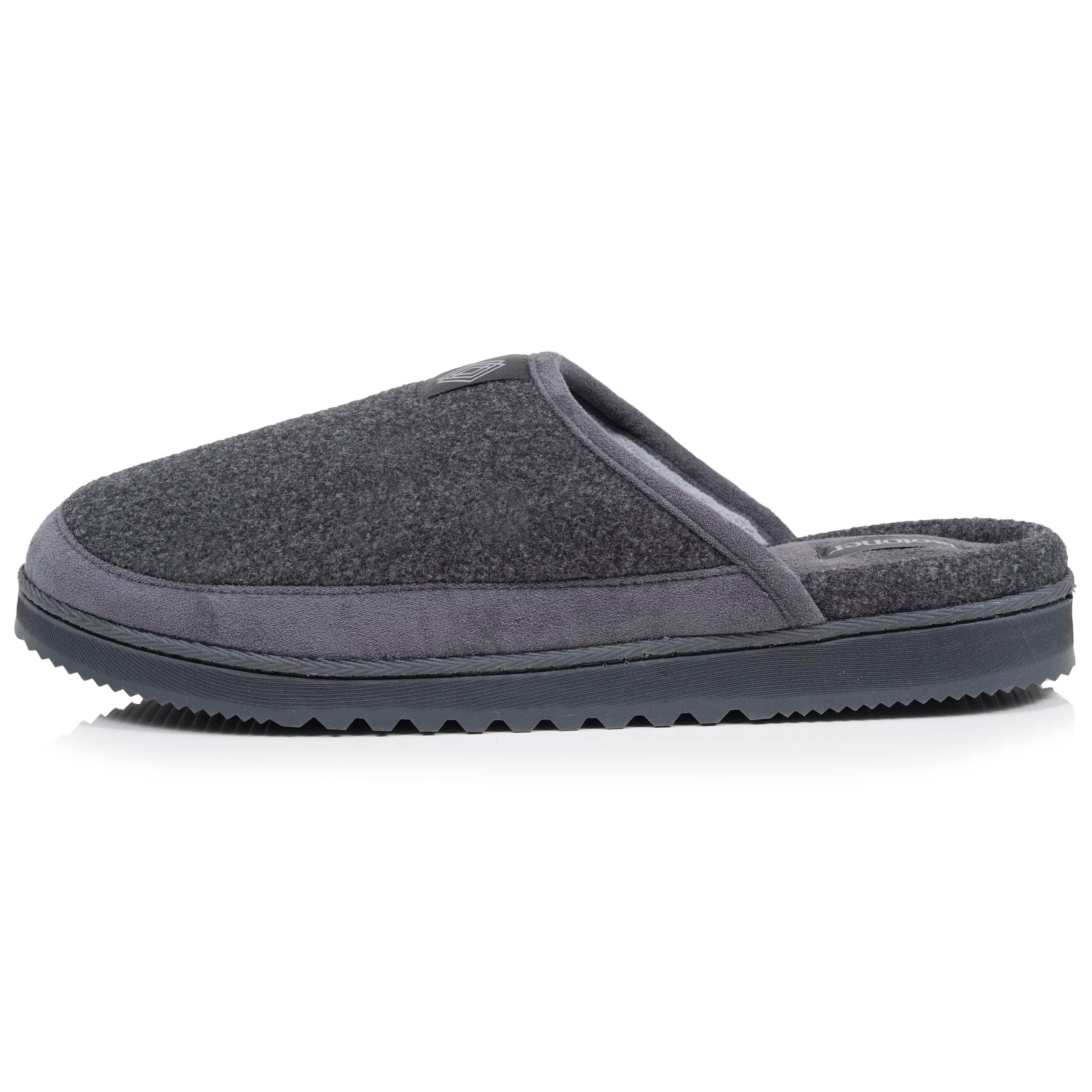 Chaussons Chaussons Mules Homme Camel semelle crantée homme gris Isotoner Chaussons Chaussons Mules Homme Camel semelle crantée homme gris Gris