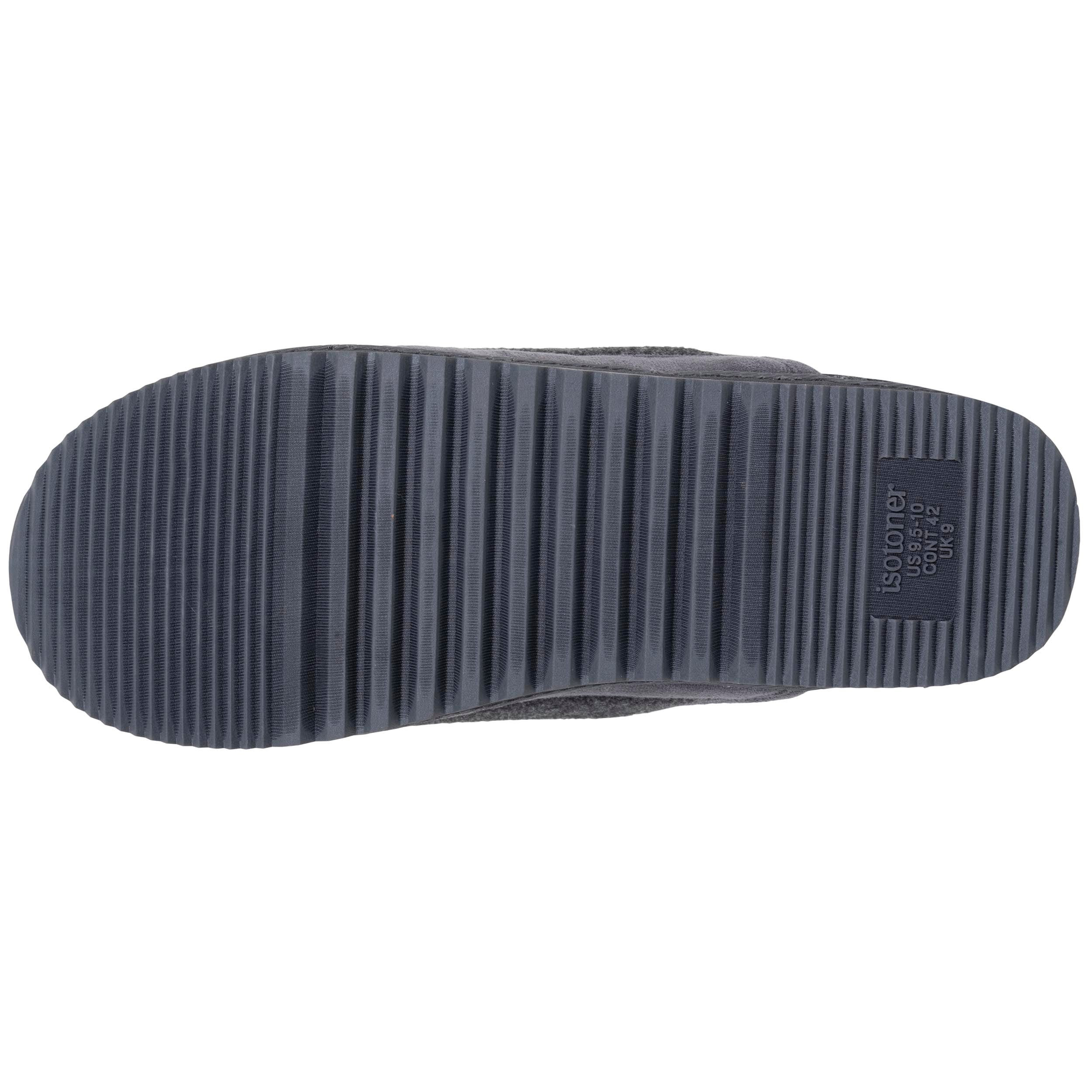Chaussons Chaussons Mules Homme Camel semelle crantée homme gris Isotoner Chaussons Chaussons Mules Homme Camel semelle crantée homme gris Gris