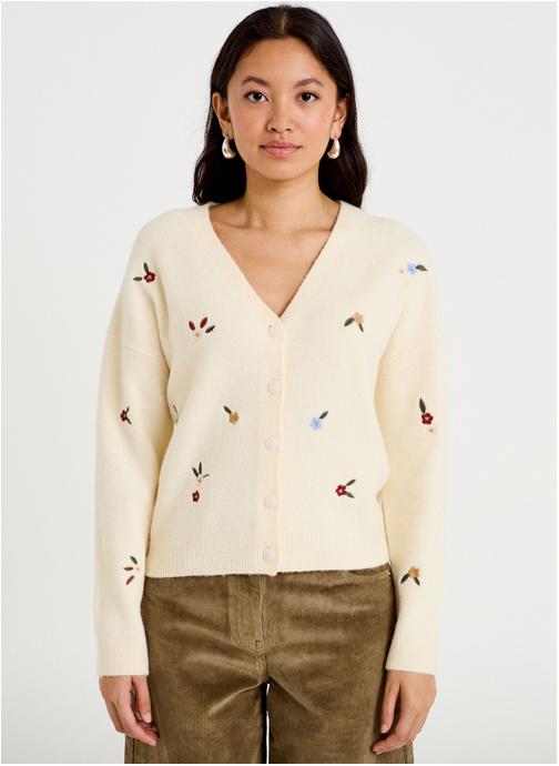 Cache Cache Gilets POETGIBROD femme beige