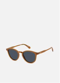 Lunettes de soleil homme marron
