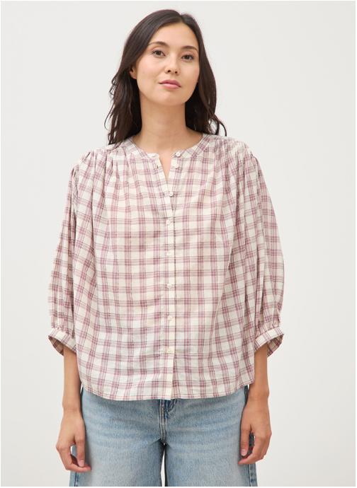 Bonobo Chemises Chemises imprimées - TOWNCHEMF femme rouge