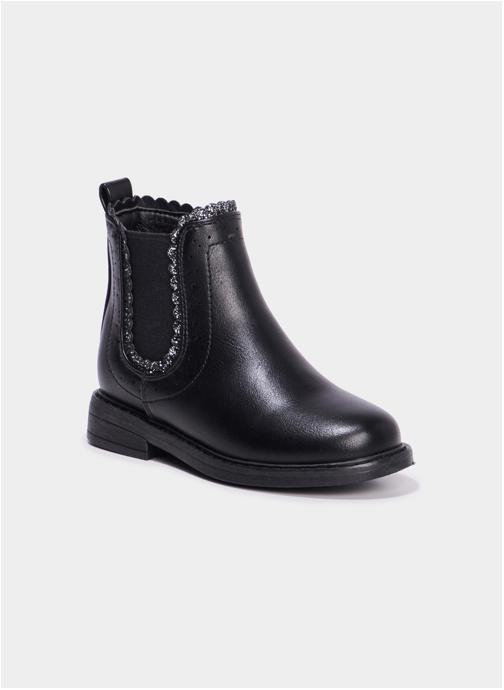 La Halle Bottines VCROQUET_S_MF_BOOT_252 fille noir