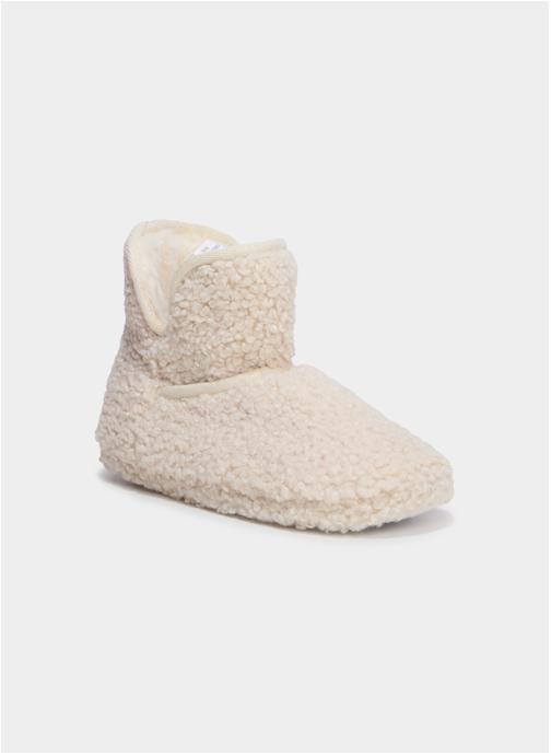La Halle Chaussons BOOTBOUCLET_P_F_OUV_262 femme beige